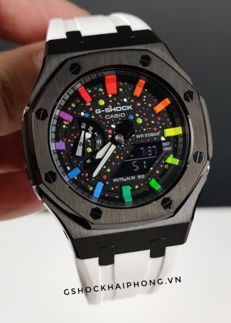 G-SHOCK GA-2100AP - Hyper Color White 01