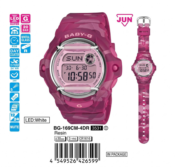 CASIO BABY G BG-169CM-4D