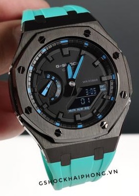 G-SHOCK GA-2100AP- Metal Black Tiffany