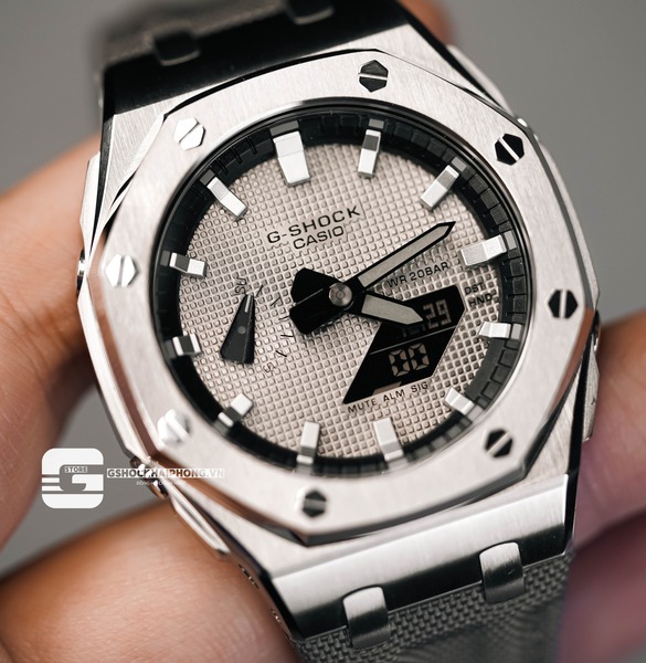 G-SHOCK GA-2100AP - OFFSHORE STICK X SLIVER CASE VELCRO