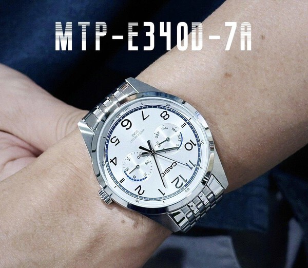 CASIO MTP-E340D-7AV  - QUÀ TẶNG TRỊ GIÁ 600K