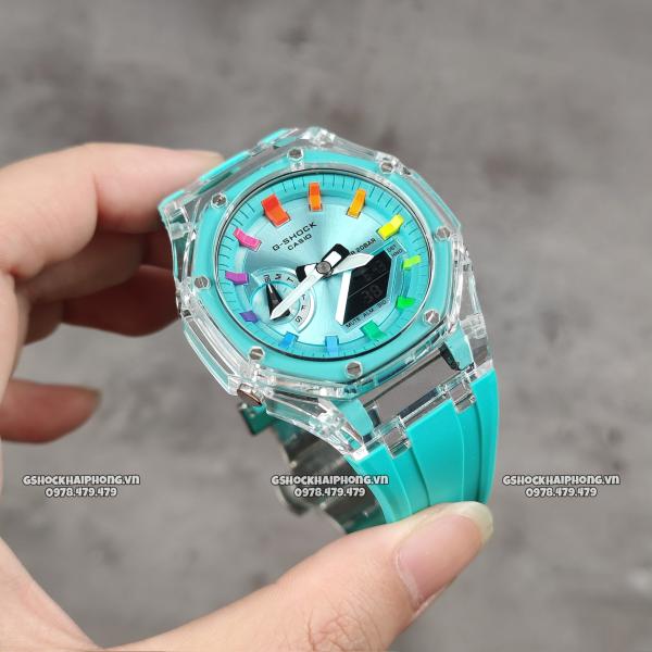 G-SHOCK GA-2100AP - TIFFANY SAPHIRE HYPER COLOR