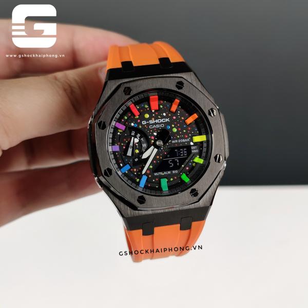 G-SHOCK GA-2100AP - Hyper Color Orange 04