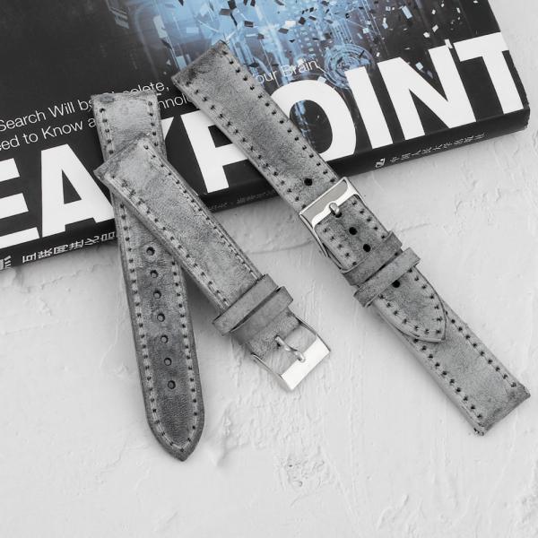 Dây Oil Edge sáp Unisex - size 16mm/ 17mm/ 18mm/ 19mm/ 20mm/ 24mm