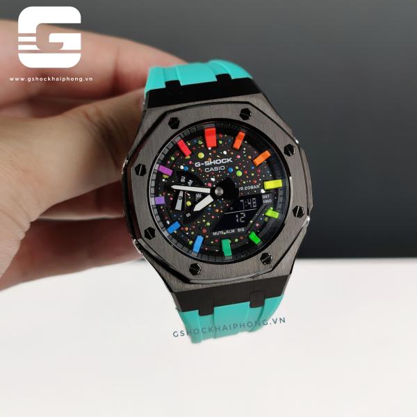 G-SHOCK GA-2100AP - Hyper Color Tiffany 01