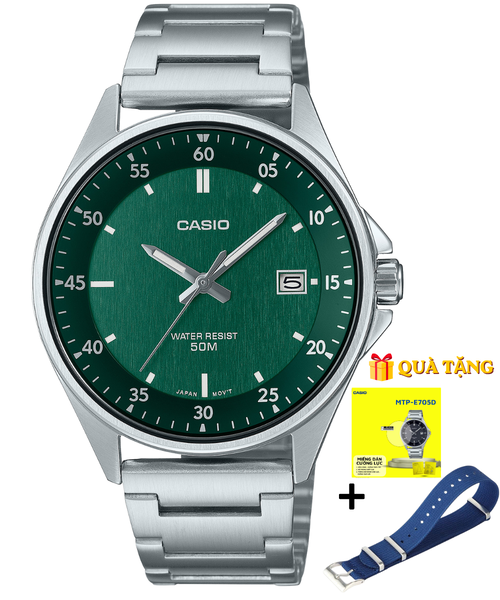 CASIO MTP-E705D-3E QUÀ TẶNG TRỊ GIÁ 600K