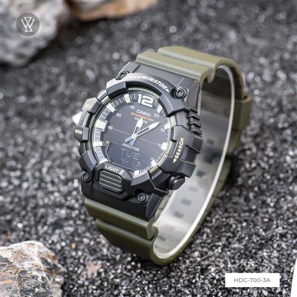 Đồng hồ Nam Chính hãng CASIO HDC-700-3A - Pin 10 năm