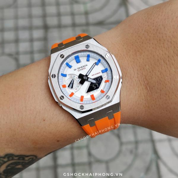 G-SHOCK GA-2100AP - Orange White Haze