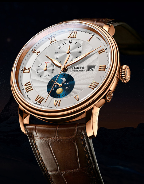 Đồng hồ nam chính hãng LOBINNI Ref.1023-1 (Phiên bản đặc biệt Limited)