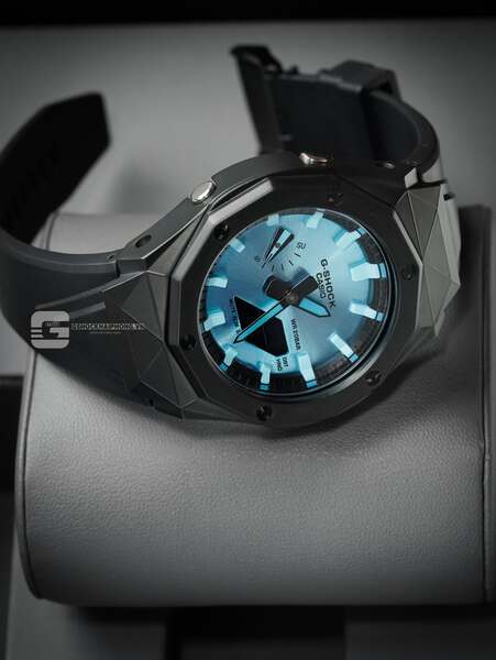 G-SHOCK GA-2100AP - BLACK FUSHION x MID NIGHT BLUE