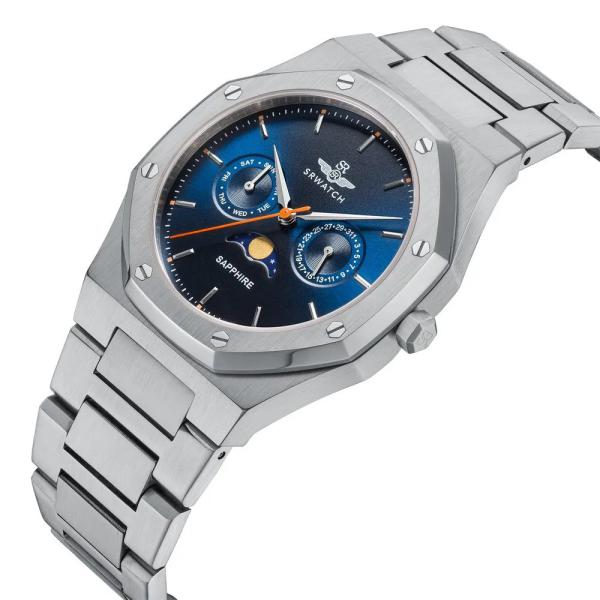 Đồng Hồ Nam Chính Hãng SRWATCH Moon Phase SG60061.1103