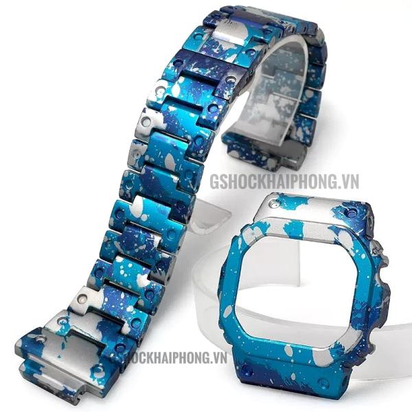 Set dây vỏ họa tiết sơn - DW-5600/GW-B5600