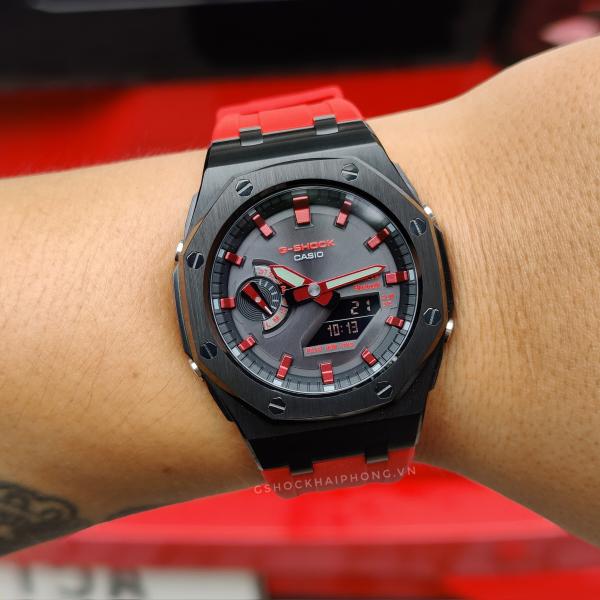 G-SHOCK GA-B2100AP - Red Champagne 