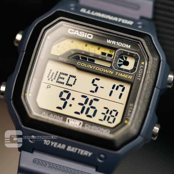 CASIO WS-1600H-2A -  QUÀ TẶNG TRỊ GIÁ 200K