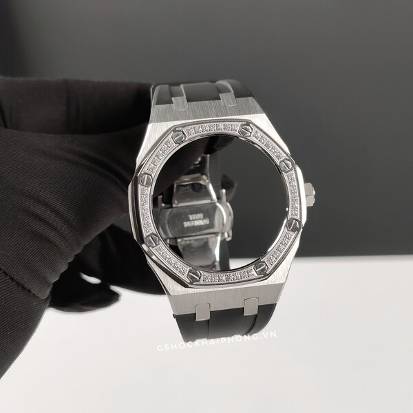 Bộ vỏ GA-2100 AP - Gen 4 - Bộ thép nạm đá - Dây cao su Flo ( Kích vào sp chọn màu )