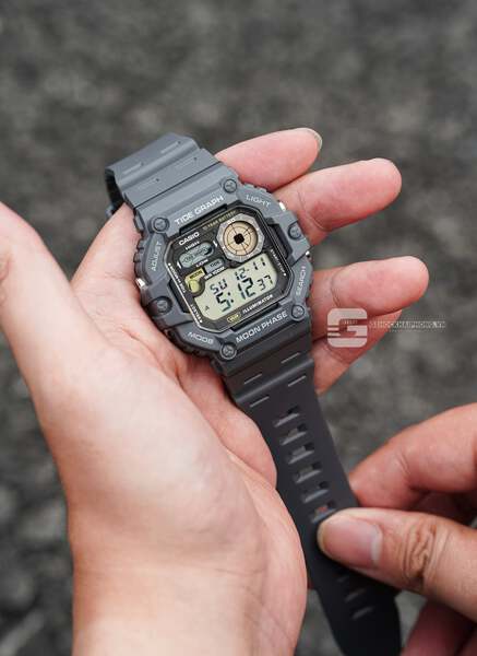 Đồng hồ Nam Chính hãng CASIO WS-1700H-8A - Pin 10 năm