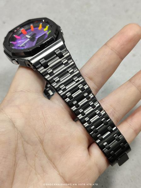 G-SHOCK GA-2100AP - Full Gray Metal Gen 5 - Hyper Color