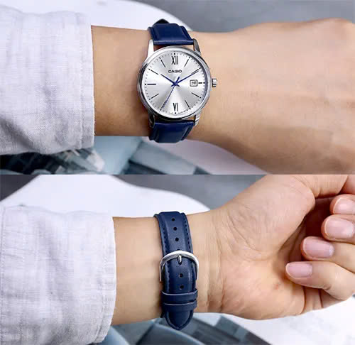 CASIO MTP-V002L-2B3  - QUÀ TẶNG TRỊ GIÁ 300K