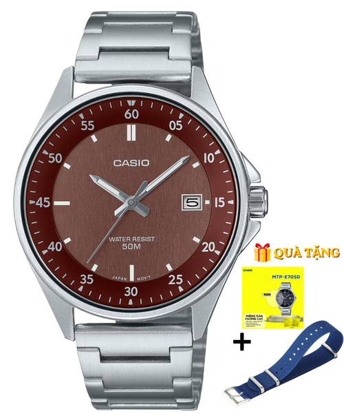 CASIO MTP-E705D-5E QUÀ TẶNG TRỊ GIÁ 600K