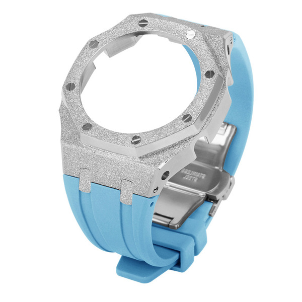 Bộ vỏ GA-2100AP Phun cát Bạc - Dây Cao Su ( Kích vào sp chọn màu dây )