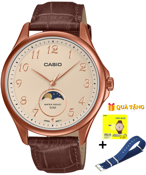 CASIO MTP-M110RL-5A - QUÀ TẶNG TRỊ GIÁ 600K 