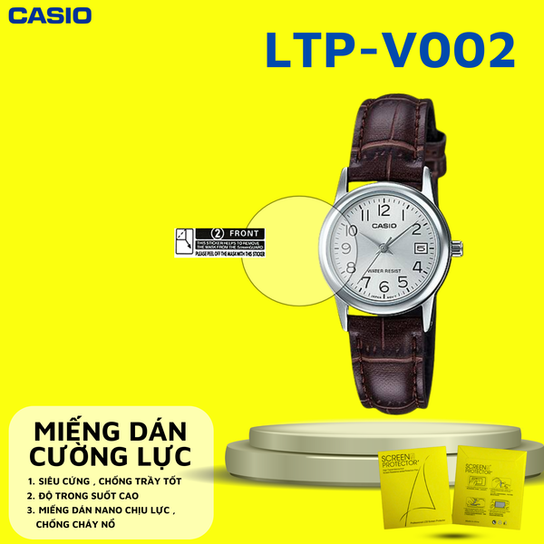 COMBO 2 Miếng dán màn hình Nano cao cấp chống trầy xước Casio LTP-V002