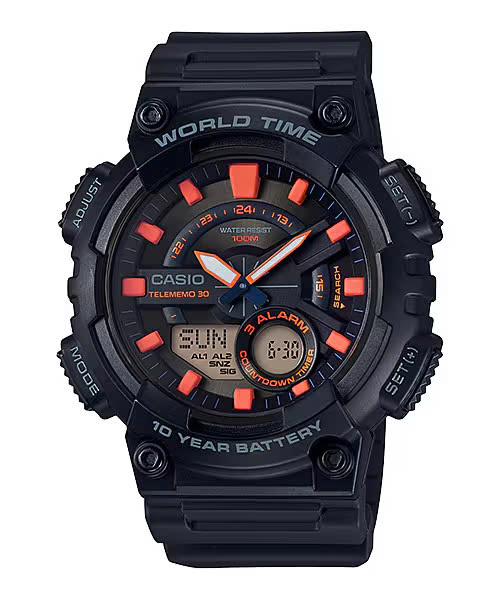 CASIO AEQ-110W-1A2 - QUÀ TẶNG TRỊ GIÁ 300K