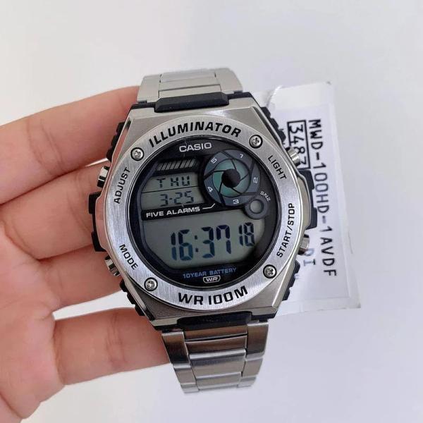Đồng hồ Nam Chính hãng CASIO MWD-100HD-1A - Pin 10 năm