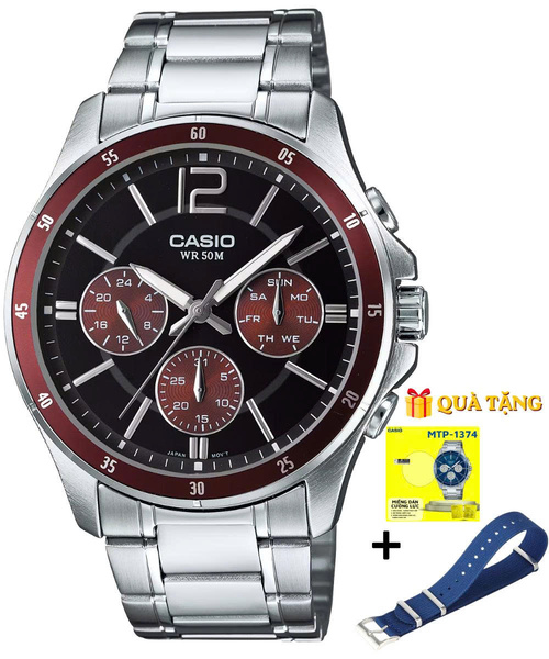 CASIO MTP-1374D-5A - QUÀ TẶNG TRỊ GIÁ 600K