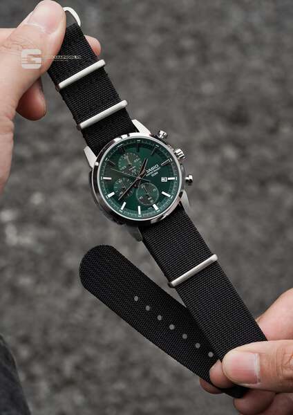 CASIO MTP-E510D-3A ( Lên dây vải  MILITARY )