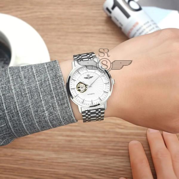 Đồng Hồ Nam Chính Hãng SRWATCH Automatic Open Heart SG8873.1102