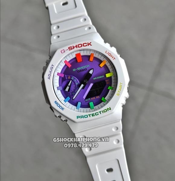 G-SHOCK GA-2100 MOD METAL DIAL HYPER COLOR