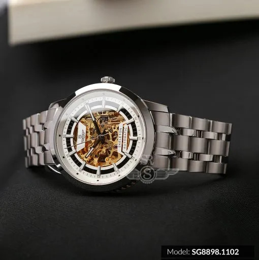 Đồng Hồ Nam Chính Hãng SRWATCH Skeleton SG8898.1102