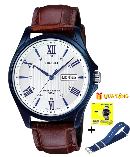 CASIO MTP-1384BUL-5A - QUÀ TẶNG TRỊ GIÁ 600K