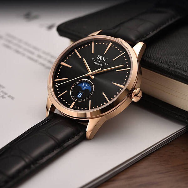 Đồng Hồ Nam I&W Carnival IW541G-3 (Mạ vàng 18k)