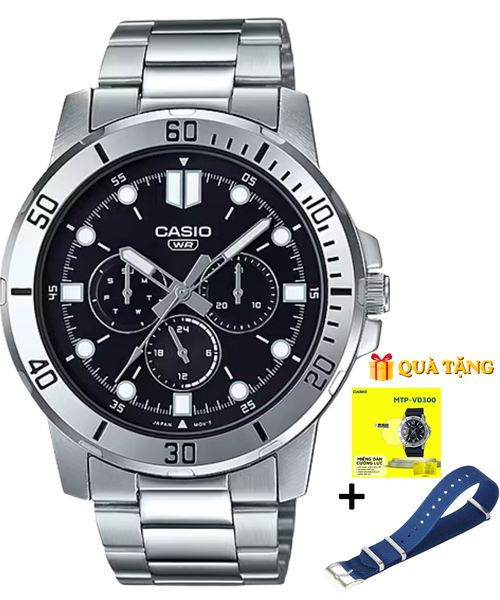 CASIO MTP-VD300D-1E - QUÀ TẶNG TRỊ GIÁ 600K
