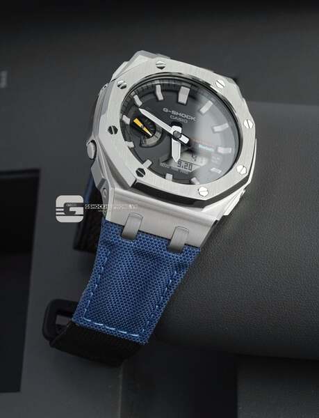 G-SHOCK GA-B2100AP - METAL CASE - VELCRO BAND