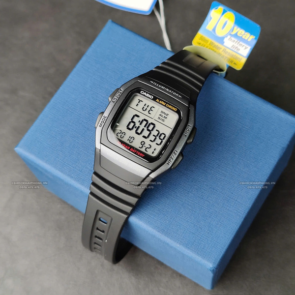 CASIO W-96H-1B -  QUÀ TẶNG TRỊ GIÁ 200K