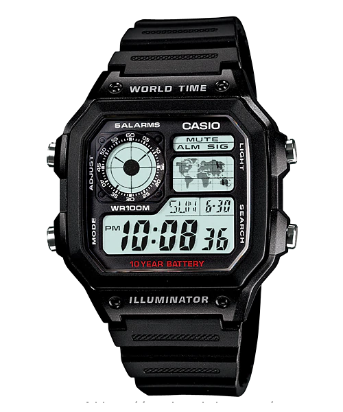 CASIO AE-1200WH-1A -  QUÀ TẶNG TRỊ GIÁ 300K