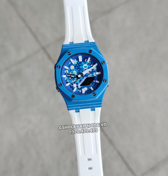 G-SHOCK GA-2100AP - CARBON FIBER X BLUE KAIKAIKIKI