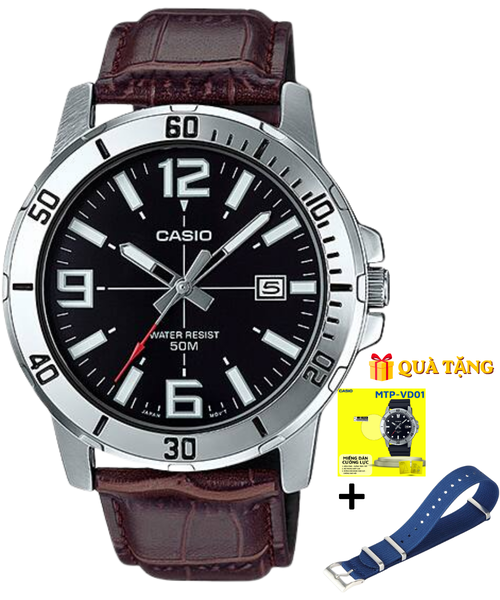 CASIO MTP-VD01L-1B - QUÀ TẶNG TRỊ GIÁ 600K