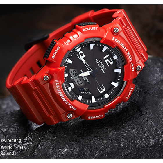 Đồng hồ Nam Chính hãng CASIO AQ-S810WC-4A - Pin 10 năm