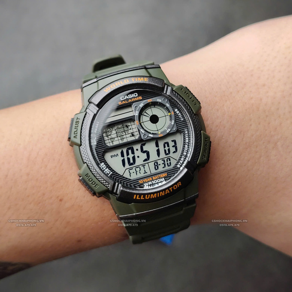 CASIO AE-1000W-3A - QUÀ TẶNG TRỊ GIÁ 100K