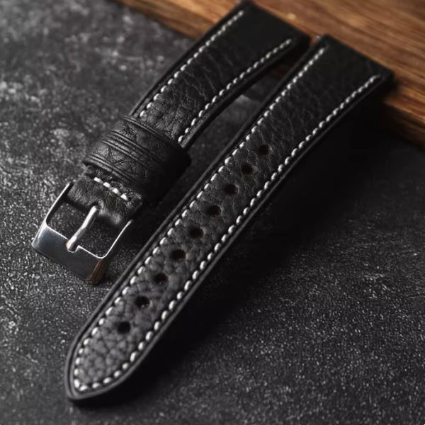 Da bò Ý handmade cao cấp - size 18mm/ 19mm/ 20mm/ 21mm/ 22mm