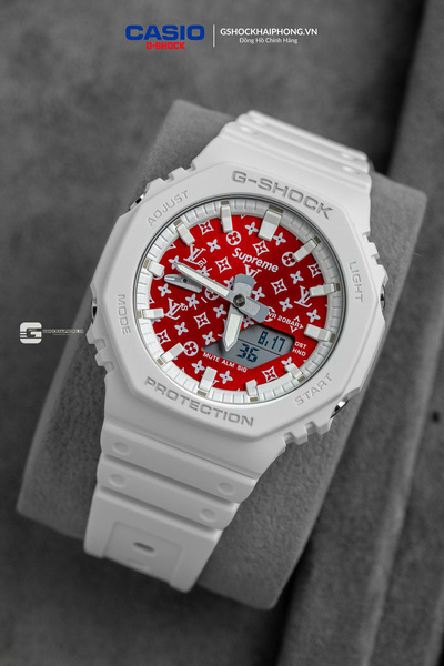 G-SHOCK GA-2100 - LV X SUP RED WHITEOUT