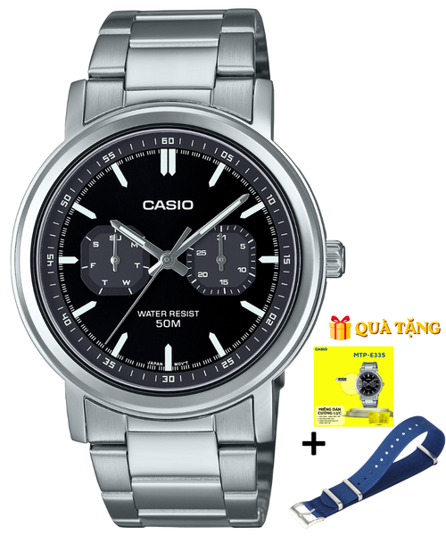 CASIO MTP-E335D-1E  - QUÀ TẶNG TRỊ GIÁ 600K