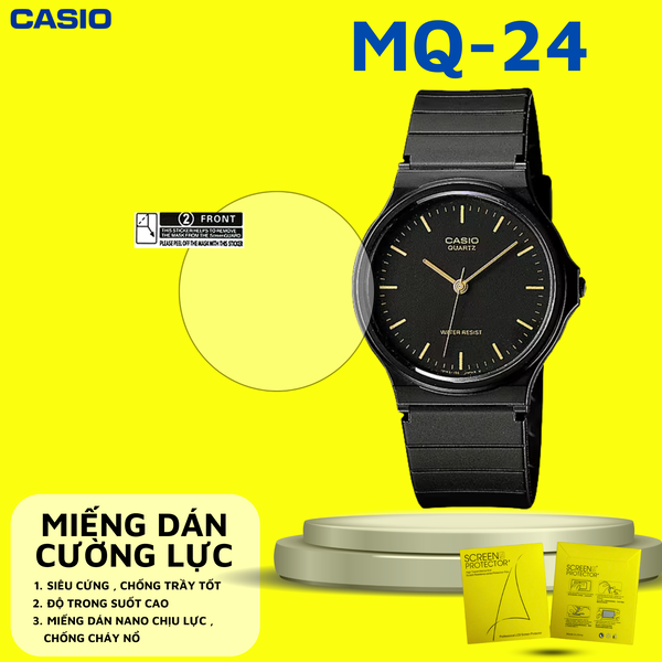 COMBO 2 Miếng dán màn hình Nano cao cấp chống trầy xước Casio MQ-24