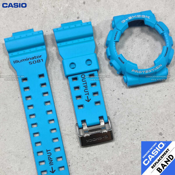 Bộ vỏ chính hãng G-SHOCK GA-100RS-2A - ( Lắp vừa GA-100/GA-120/GA-140 )