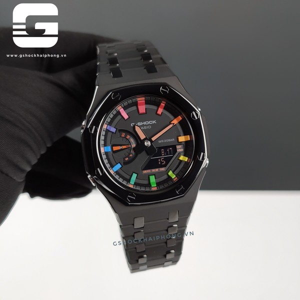 G-SHOCK GA-2100AP - Layers Rainbow Black