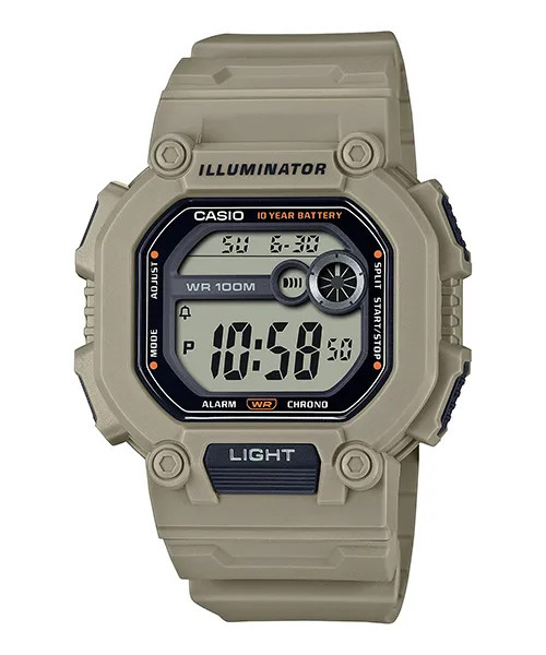 Đồng hồ Nam Chính hãng CASIO W-737HX-5AV - Pin 10 năm